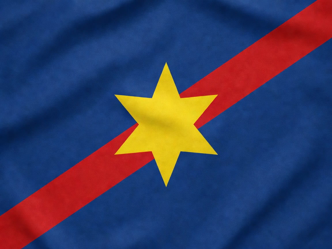 DR Congo Flag